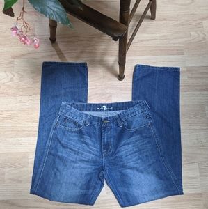 7 For All Mankind Woman's straight Leg jeans, Size 34